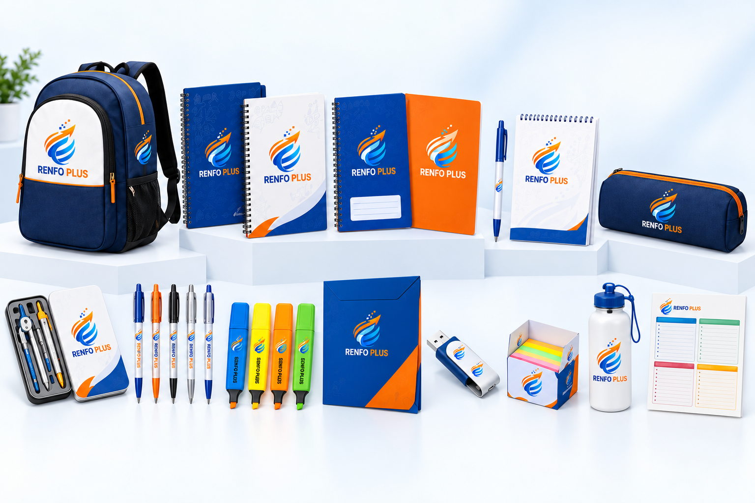 Collection illustrative de fournitures Renfo Plus